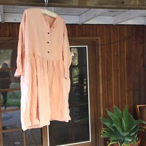 Peach Urban Vintage Dress